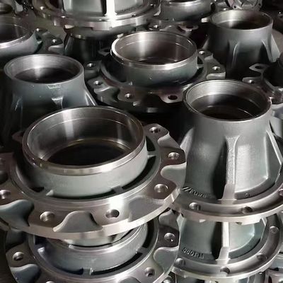 OEM CNC 가공 휠 허브 철 주사 부품 중량 트럭 모래 주사